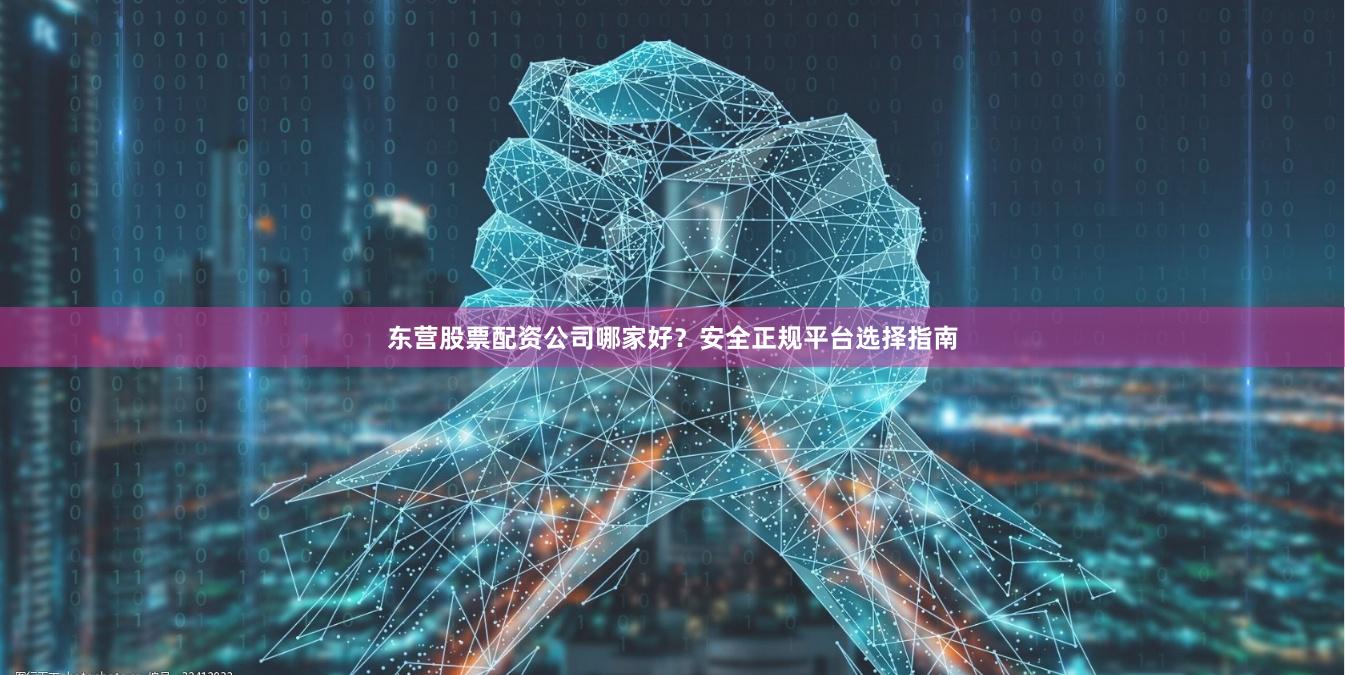 东营股票配资公司哪家好？安全正规平台选择指南